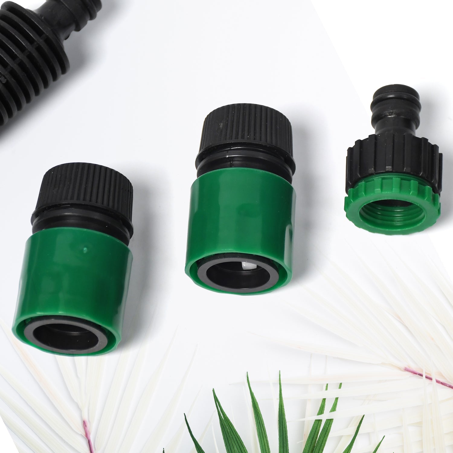 1796 Water Hose Pipe Tap Nozzle Connector Set Fitting Adapter Hose lock Garden Water Hose Pipe Tap Nozzle DeoDap 1796 Water Hose Pipe Tap Nozzle Connector Set Fitting Adapter Hose lock Garden Water Hose Pipe Tap Nozzle DeoDap